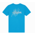 Malelions Junior Splash T-Shirt Aqua Blue